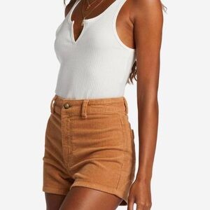 Nordstrom NWT Billabong Free Fall Corduroy Cotton Shorts